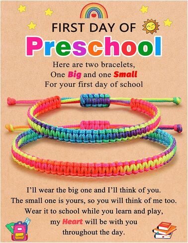 Colorful Handmade Rope First Day Of Preschool/Kindergarten Gift in Saudi Arabia