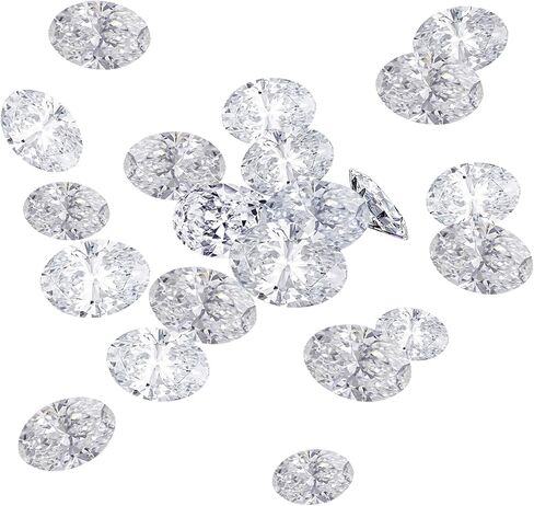 Oval/Princess/Marquis shaped Lab-Grown loose Diamonds,CVD/hpht 0.05ct-0.3ct, Color: D-E, Clarity: VS-VVS,for Jewelry Making. in Saudi Arabia