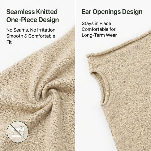 100% Hemp Linen Neck Gaiter for Men Women, Face and Neck Cover for Hot Weather Sun in Kuwait