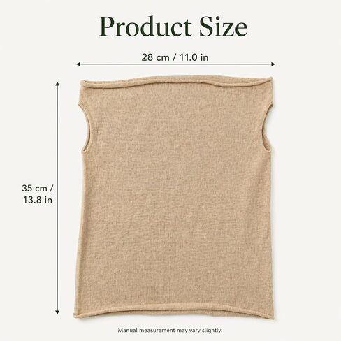 100% Hemp Linen Neck Gaiter for Men Women, Face and Neck Cover for Hot Weather Sun in Kuwait