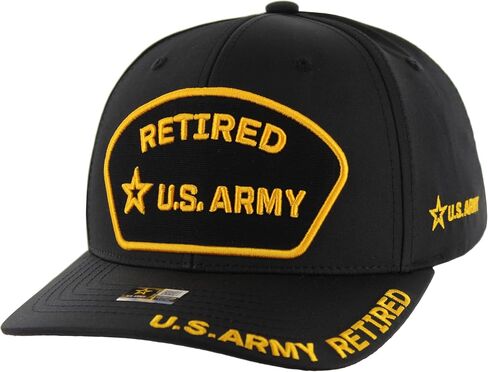 Retired US Army Veteran Hat Official Licensed Army Hat, Adjustable Baseball Cap for Men Tactical Hat in Saudi Arabia