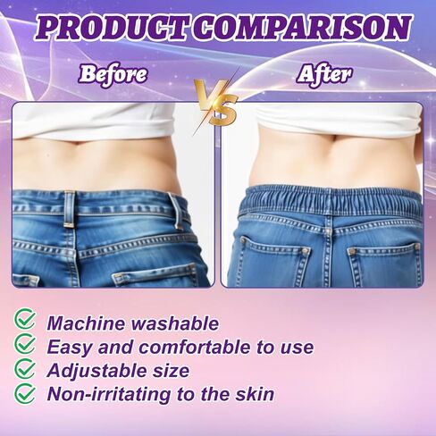 6 Pack Jeans Button Waist Tightener Adjuster Tightener for Loose Pants Women Men Children,Pants Button Extenders in Kuwait