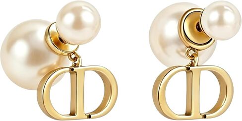 Women's Gold Pearl Dangle Earrings, a Stylish Gift in Saudi Arabia