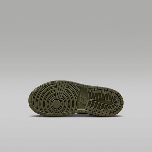 Air Jordan 1 Retro Low 'Medium Olive and Summit White' Little Kids' Shoes (Medium Olive/Summit White/Sail/Black) in Kuwait