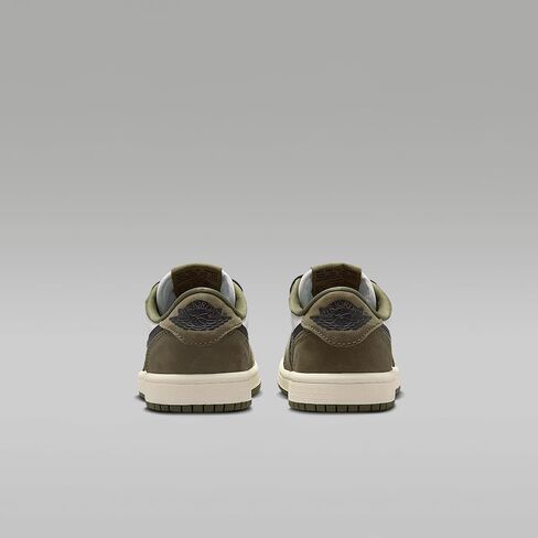 Air Jordan 1 Retro Low 'Medium Olive and Summit White' Little Kids' Shoes (Medium Olive/Summit White/Sail/Black) in Kuwait