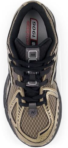 New Balance 1906 LACE Kids | Grade Boys Running Inspired (GC1906CY) (Mushroom/Black) in Kuwait
