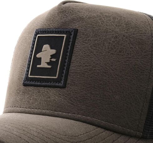 Sacudido's | Logo | Trucker Cap, Agribusiness, Ranch Hat, Farm Cap, Adjustable, for Men and Women, Great for Hunting (US, Alpha, One Size, Brown) in Saudi Arabia