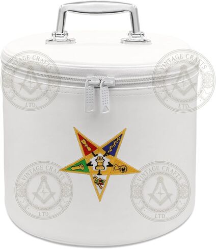مجموعة Order of the Eastern Star OES Regalia مع غطاء وحقيبة Fez، ووشاح متعدد الألوان، وقفازات بيضاء in Kuwait