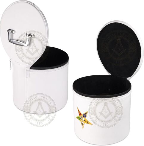 مجموعة Order of the Eastern Star OES Regalia مع غطاء وحقيبة Fez، ووشاح متعدد الألوان، وقفازات بيضاء in Kuwait