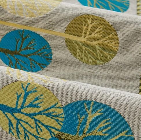 Luxurious Bohemian Chenille 1pc Sofa Cover with Tree Motif - Non-Slip, Pet-Friendly, Machine Washable - Fit for 1 to 4 Seat Sofas, All-Season Durability for Living Room, Bedroom, Study in Kuwait