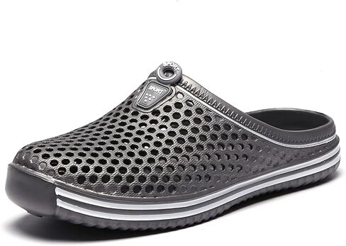 Men's and Women's Unisex Hole Shoes Casual Anti slip Slippers Summer Couple Beach Breathable Quick Drying Fashion Sandals. in Kuwait