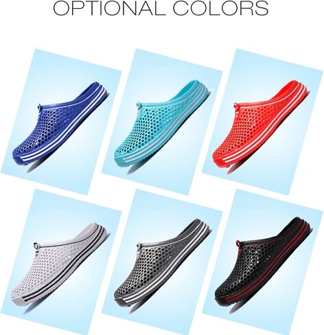 Men's and Women's Unisex Hole Shoes Casual Anti slip Slippers Summer Couple Beach Breathable Quick Drying Fashion Sandals. in Kuwait