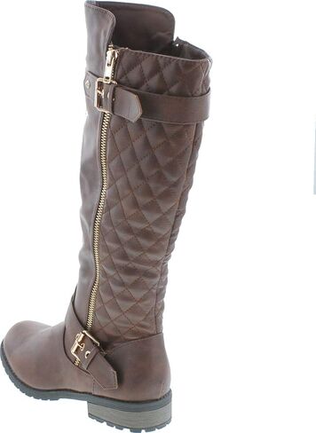 Forever Link Mango-21 Lady Boot Brown 7.5 in Kuwait