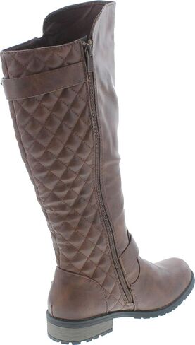 Forever Link Mango-21 Lady Boot Brown 7.5 in Kuwait