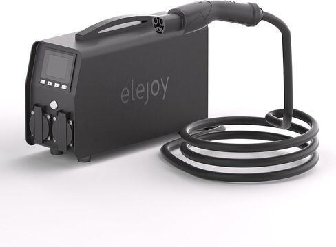 3KW EV Discharger V2L Adapter Discharge Gun Compatible with Tesla Model 3/Y/S/X After May 2019 NACS Standard Battery Protection 120V Output LCD Display Outdoor Camping Emergency in Saudi Arabia