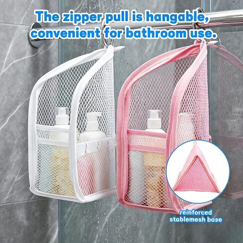 2Pcs Standing Toiletry Bag, Upright Waterproof Travel Toiletry Bag, Translucent Portable Foldable Makeup Cosmetic Bag, Leakproof Travel Organizer Pouch for Bathroom, Gym, Business Trip,Family Travel in Saudi Arabia