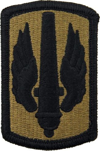 18th Field Artillery Brigade Patch Scorpion/OCP with Hook Fastener in Kuwait