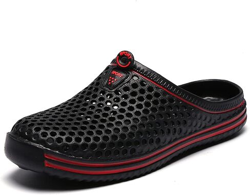 Men's and Women's Unisex Hole Shoes Casual Anti slip Slippers Summer Couple Beach Breathable Quick Drying Fashion Sandals. in Kuwait