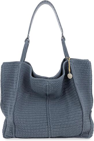 The Sak Los Feliz Large Tote Bag - Premium Leather Handbag With Stylish Design For Everyday, Travel, Beach Bag - Roomy, Durable, Lined Purse With Shoulder Bag Strap, Zipper Pocket in Kuwait