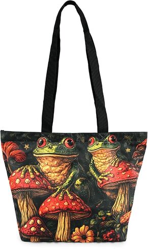 Women Tote Bag Cow Print Handbag Zipper Shoulder Bag for Work Travel Gym Shopping in Saudi Arabia