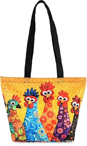 Women Tote Bag Cow Print Handbag Zipper Shoulder Bag for Work Travel Gym Shopping in Saudi Arabia