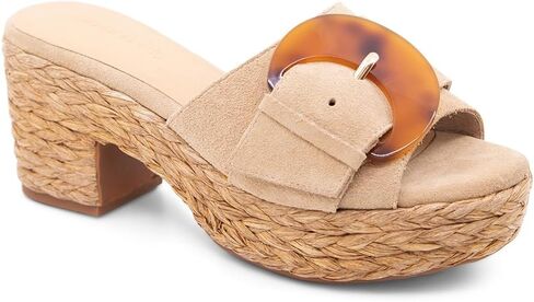 Chocolat Blu Women Shoes Garlyn Platform Slide W-buckle in Saudi Arabia