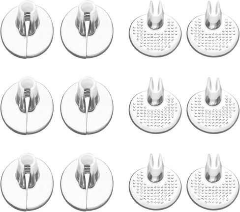 SEWACC 6 Pairs Transparent Pu Toe Cushions for Shoes Sandal Toe Guards Heel Pads Cushion Inserts for Women Sandals Slippers in Kuwait