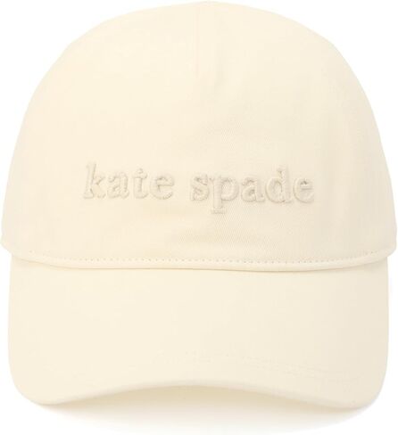 Kate Spade Womens 3D Embroidered Baseball Cap, Stylish Hat & Fashion Accessory for Women in Kuwait