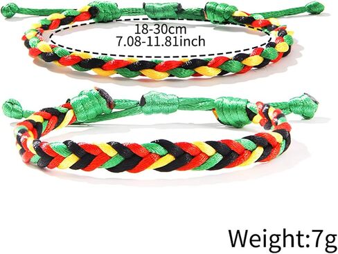 Juneteenth African Beaded Bracelet for Women Colorful Happy kwanzaa African Proud Stackable Wood Beaded Bracelet Black History Month Accessory Jewelry in Kuwait