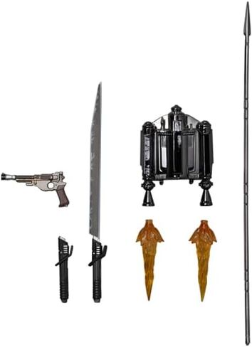 MAFEX No.256 إصدار Mandalorian Chrome، الارتفاع الإجمالي تقريبًا. 6.3 بوصة (160 ملم)، مجسم حركة مطلي in Kuwait