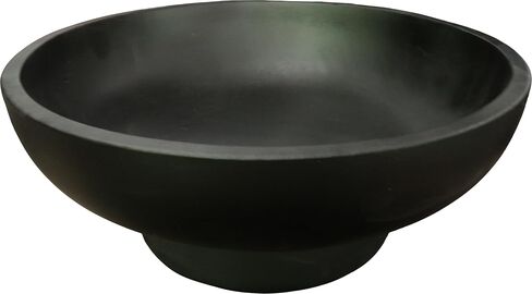 10" Large Decorative Bowl decor - Decorative Bowls for Home Decor,Modern Home Decor,Ruffle Decor key bowl,bowl for keys,Black in Saudi Arabia