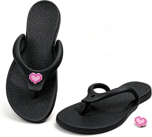 ZOORON Flip Flops for Women Men, Foldable Travel Slippers Shower Shoes Quick Dry, Lightweight Non-Slip Sandals for Beach Spa in Kuwait