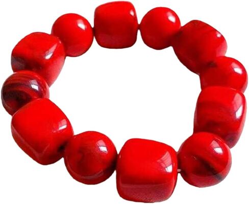 Irregular Resin Chunky Beaded Bracelet for Women Boho Colorful Acrylic Beads Stretch Bracelet Bangle Statement Jewelry Summer Beach Charm Bracelets Fashion Trendy Stone Beads Cuff Bracelets in Saudi Arabia