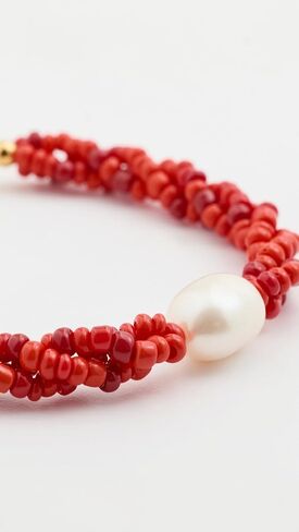 Anni Lu Women's Scarlet Wave Bracelet in Saudi Arabia