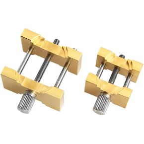 2 PCS Extensible and Reversible Brass Watch Movement Holders Multi-Functional Metal Watch Repair Tool Set for Watchmaker Repair in Saudi Arabia