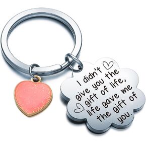 Adoption Day Gifts Form Step Mom DIL Birthday Keychain For Stepson Keychain DIL Gifts in Saudi Arabia