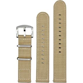 BluShark - The O2 Strap Nylon Watch Band for Men & Women, Dual Layer Two Piece Watch Strap with Quick Release Pins & Stainless Steel Buckle in Saudi Arabia