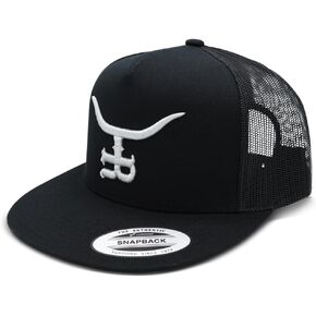 The Rancher Hat Co. Silver Bullet Western Trucker Hat - High Profile Adjustable Mesh Back Hat in Saudi Arabia