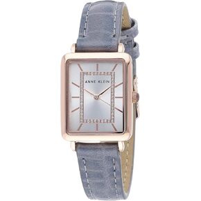 Anne Klein Women's Glitter Accented Croco-Grain Strap Watch, AK/3820 in Saudi Arabia