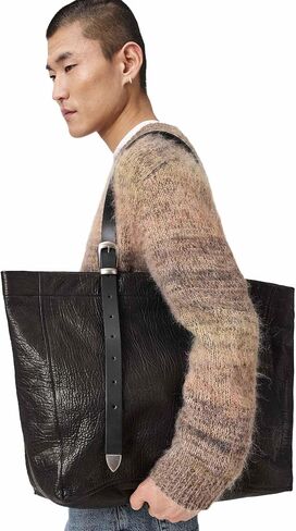 AllSaints Haven Leather Tote in Saudi Arabia