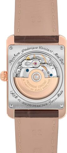 Frederique Constant Men's Automatic Classics, Rose Gold-Tone Stainless Steel Case with White Dial (Model: FC-311S4C4) in Saudi Arabia