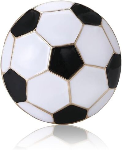 Rhinestone/Enamel Soccer Tennis Brooch Pins for Women Men Cute Sport Ball Theme Brooches Badge for Jackets Hats Backpacks, Gift for Sports Lovers Fans Athletes in Saudi Arabia