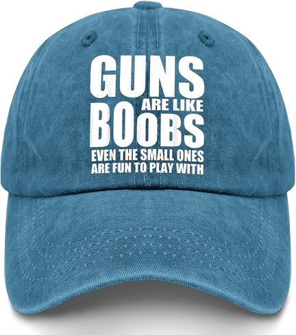 Guns are Like Boobs Even the Small Ones are Fun to Play with Hats for Mom in Kuwait