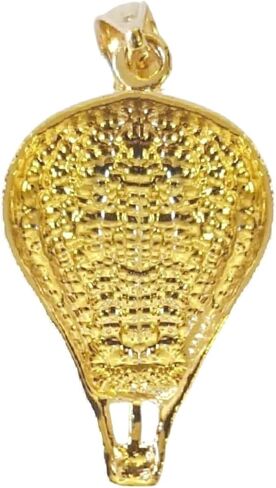 14k Yellow Gold Hot Air Balloon Pendant, Made in USA in Saudi Arabia