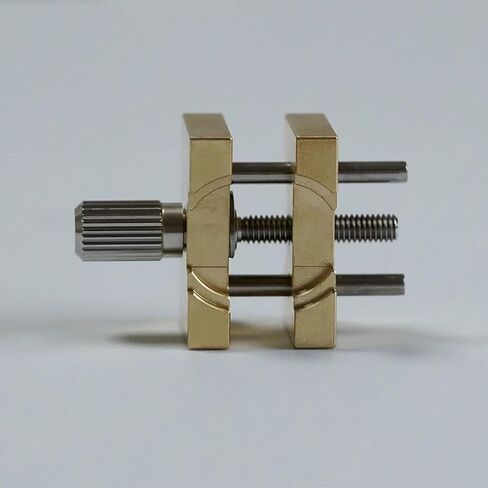 2 PCS Extensible and Reversible Brass Watch Movement Holders Multi-Functional Metal Watch Repair Tool Set for Watchmaker Repair in Saudi Arabia