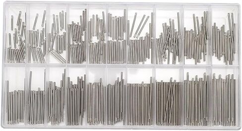 8-27mm Range Metal Watch Spring Bars Universal Fit for Band Link Pins Repair Installation Tool Kit(1.0mm) in Kuwait