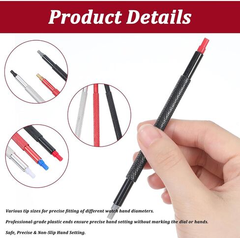5Pcs Watch Hands Repair Tool Kit, Professional Watch Repair Tools & Kits, Metal Watches Repairs Tools & Kits for Precision Watches Building in Kuwait