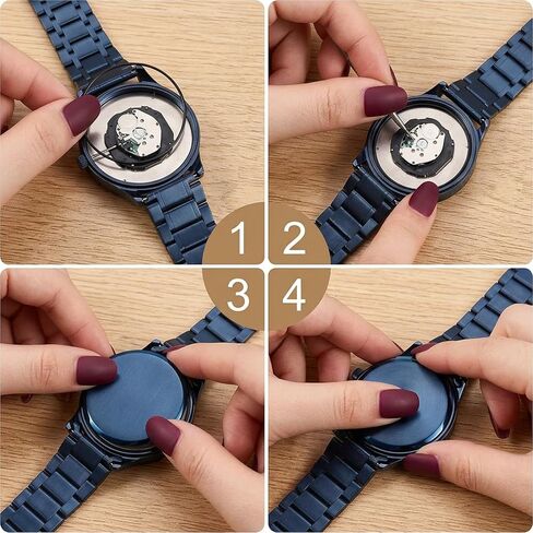 8-Piece Watch Gasket Set, Watch Parts O Ring Kit, Waterproof Seal Ring Set for Watchs Repair, Durable Watchs Gaskets O Rings for Watchss Maintenance in Saudi Arabia