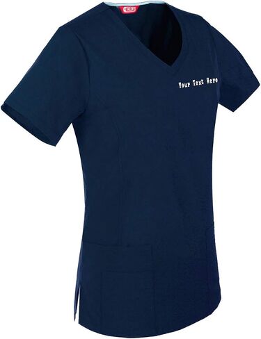 Personalized Women's Scrub Top in Saudi Arabia