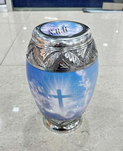 Heavenly Cross Cremation Urns for Adults for Funeral Burial or Home Dad and Cremation Urns for Human Ashes XL Large & Small in Saudi Arabia
